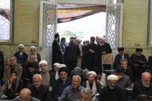 مراسم چهلمین روز ارتحال آیت الله آشتیانی