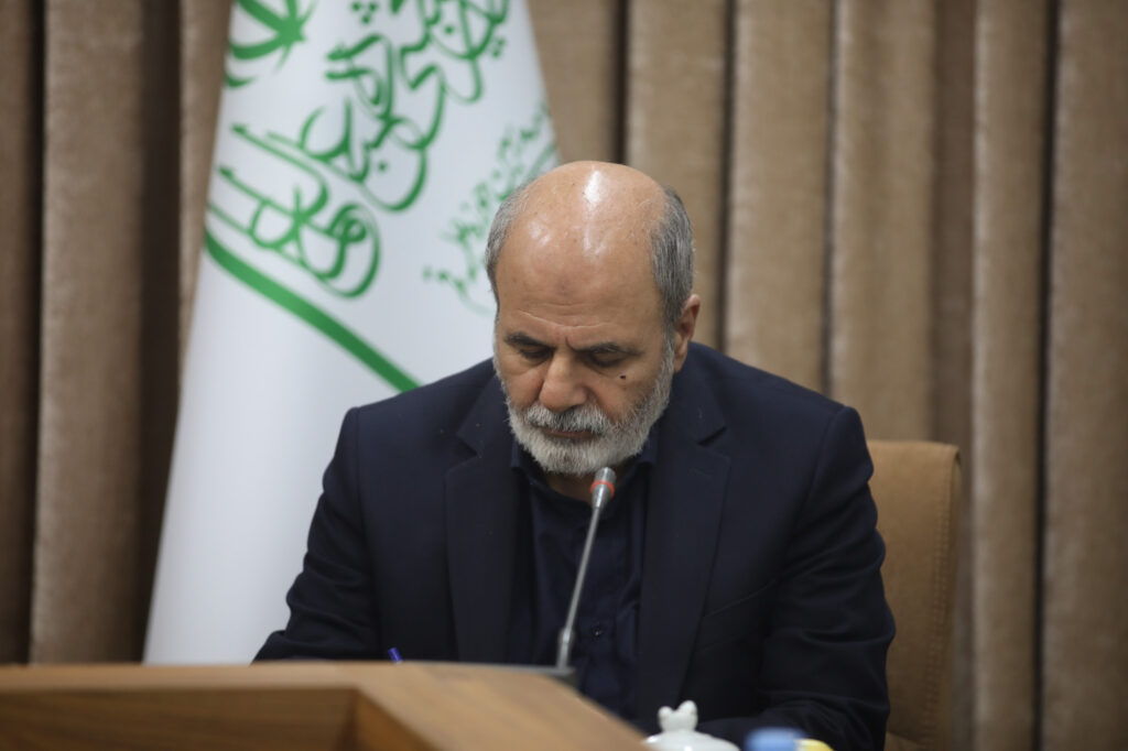 حضور دبیر شورای عالی امنیت ملی، دکتر علی اکبر احمدیان، در جلسه جامعه مدرسین حوزه علمیه قم