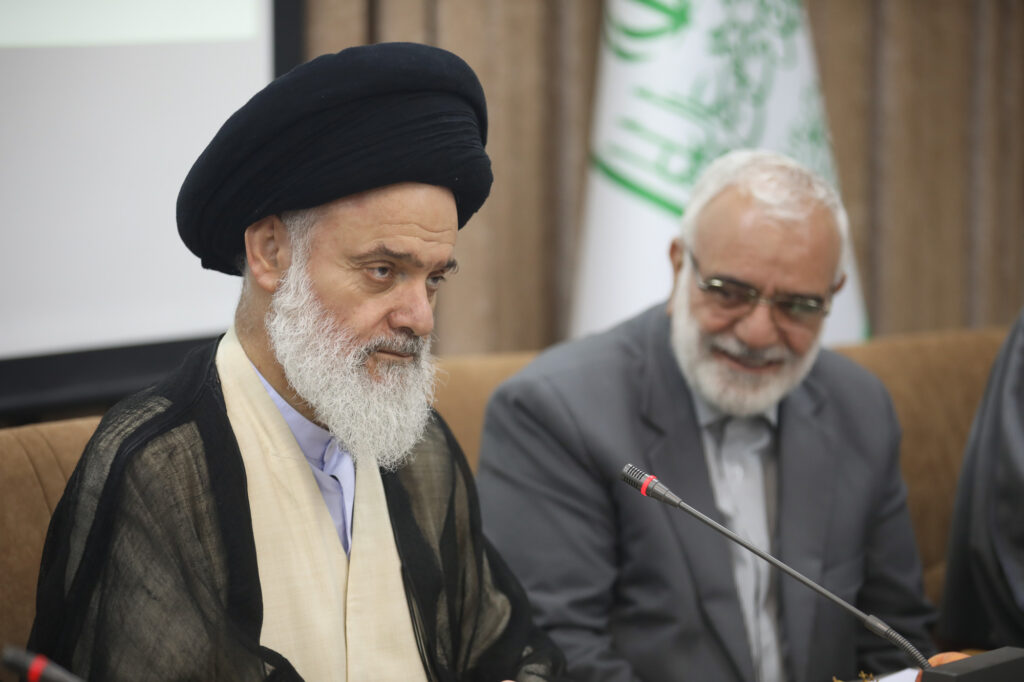 حضور رئیس کمیته امداد کل کشور در جمع اعضای جامعه مدرسین حوزه علمیه قم