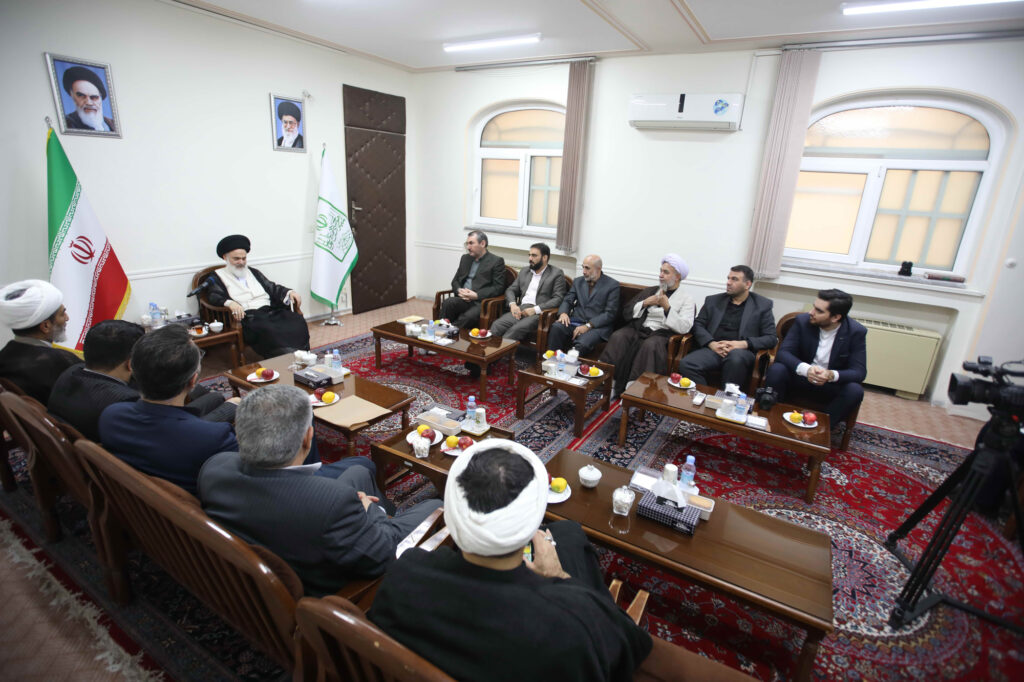 دیدار رئیس مرکز توسعه حل اختلاف کشور با آیت الله حسینی بوشهری