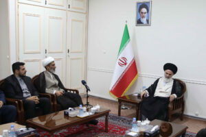 دیدار رئیس مرکز توسعه حل اختلاف قوه قضائیه با آیت الله حسینی بوشهری