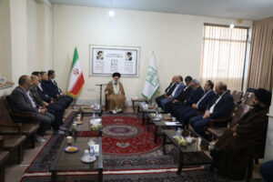 دیدار اتاق اصناف ایران با آیت الله حسینی بوشهری