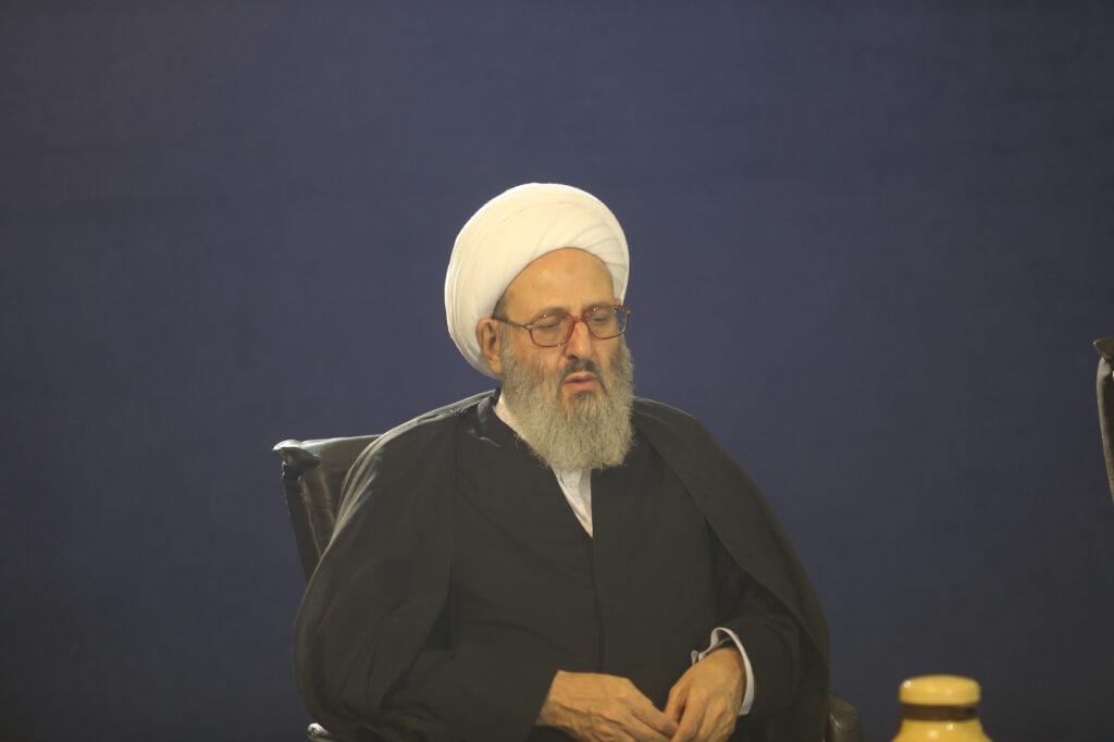 آیت الله فقیهی در نشست اعضای جامعه مدرسین حوزه علمیه قم با تولیت مسجد مقدس جمکران