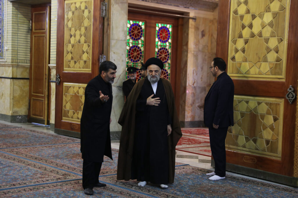 آیت الله غروی در نشست اعضای جامعه مدرسین حوزه علمیه قم با تولیت مسجد مقدس جمکران