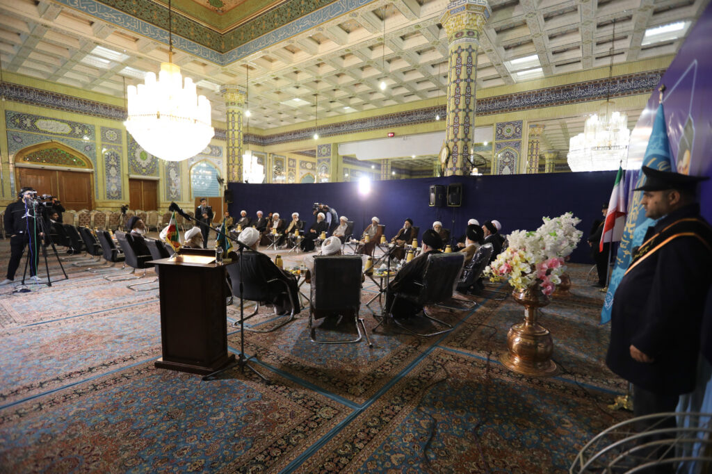 نشست اعضای جامعه مدرسین حوزه علمیه قم و اعضای شورای عالی حوزه‌های علمیه با تولیت مسجد مقدس جمکران