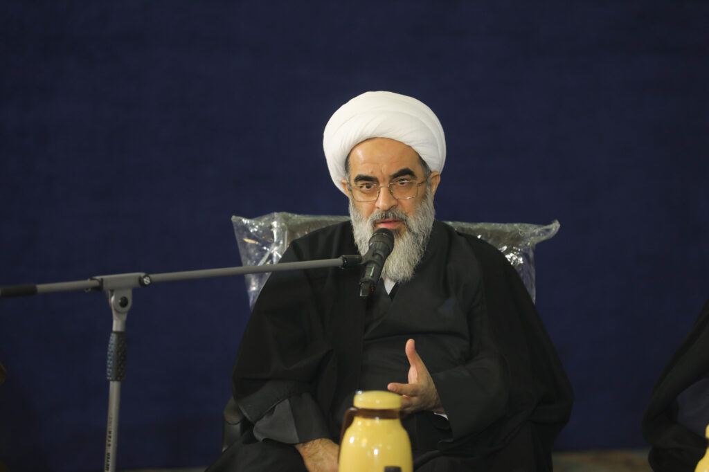 آیت الله فاضل لنکرانی در نشست اعضای جامعه مدرسین حوزه علمیه قم با تولیت مسجد مقدس جمکران