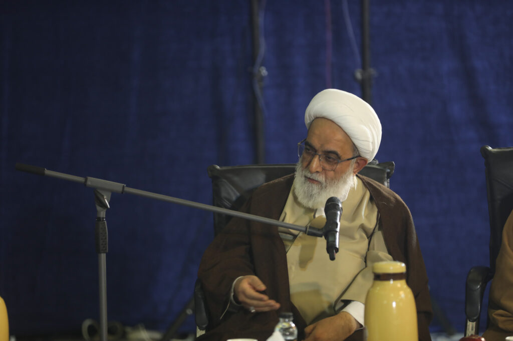 آیت الله شب زنده دار در نشست اعضای جامعه مدرسین حوزه علمیه قم با تولیت مسجد مقدس جمکران