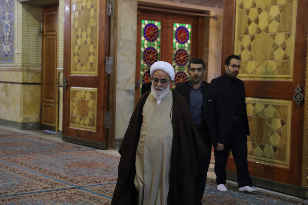 آیت الله شب زنده دار در نشست اعضای جامعه مدرسین حوزه علمیه قم با تولیت مسجد مقدس جمکران