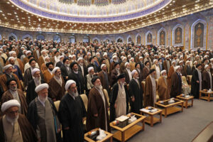 سیزدهمین اجلاسیه سراسری جامعه مدرسین حوزه علمیه قم با علمای محترم بلاد