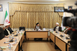 دیدار اعضای مجمع هماهنگی پیروان امام و رهبری با آیت الله غروی