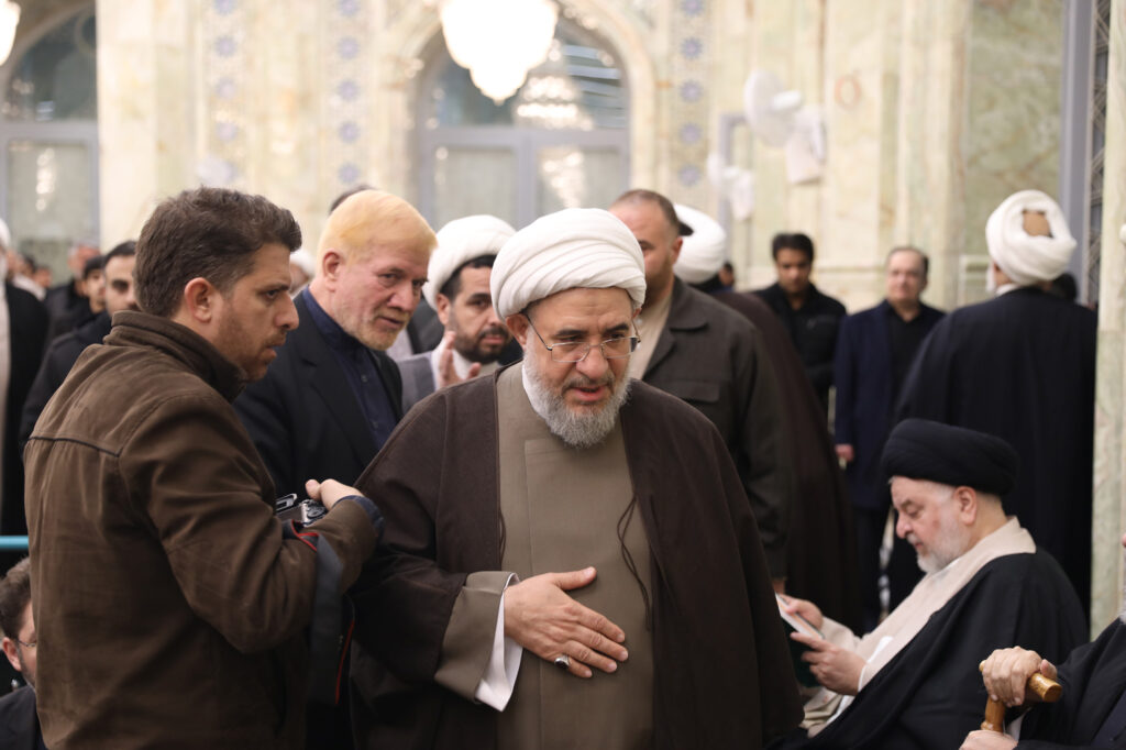 مراسم تشییع و ختم آیت الله نمازی (21)