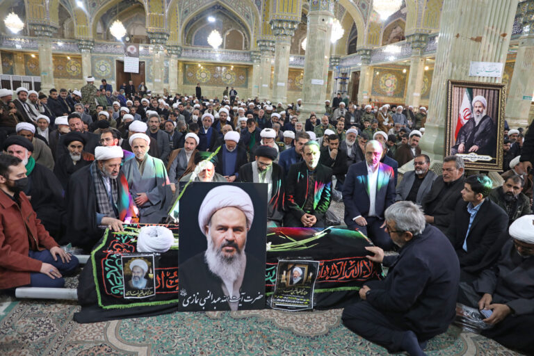 تصاویر /  مراسم تشییع، تدفین و ختم آیت الله نمازی