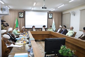 حضور فرمانده انتظامی کشور در جمع اعضای جامعه مدرسین حوزه علمیه قم