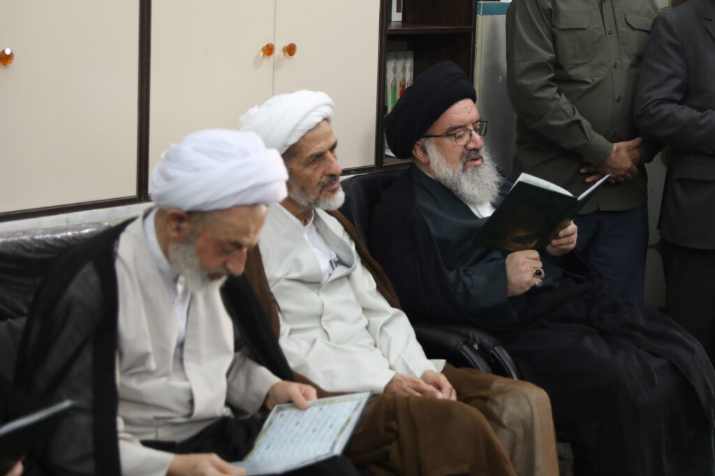 مراسم اولین سالگرد ارتحال آیت الله آشتیانی، عضو جامعه مدرسین حوزه علمیه قم