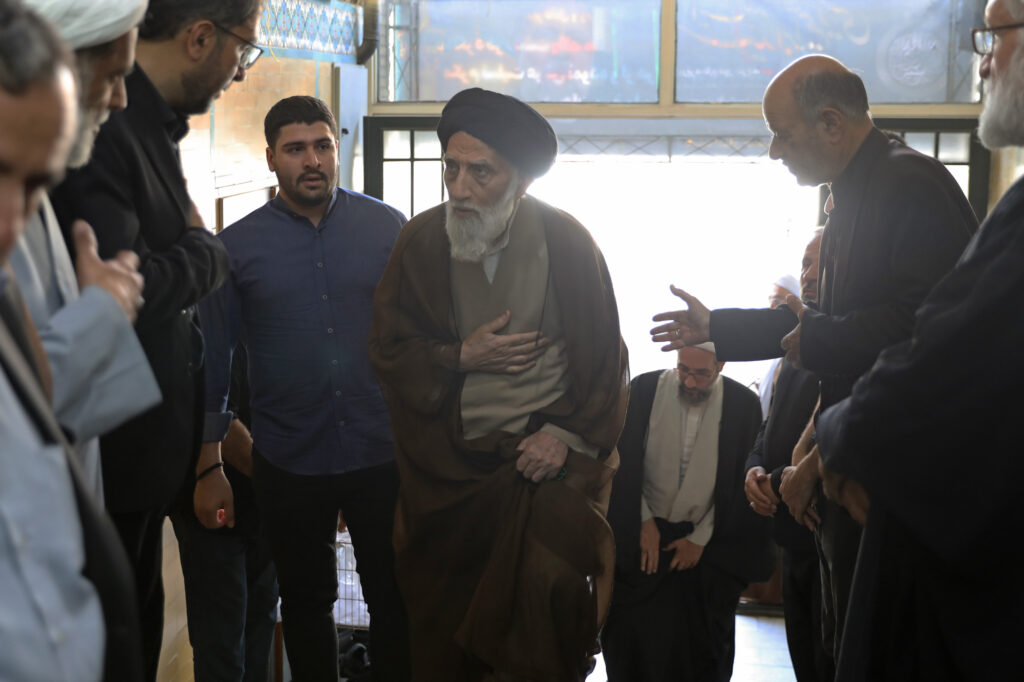 مراسم اولین سالگرد ارتحال آیت الله آشتیانی، عضو جامعه مدرسین حوزه علمیه قم