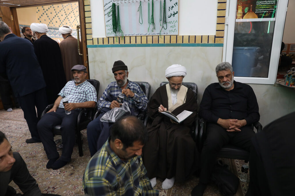 مراسم اولین سالگرد ارتحال آیت الله آشتیانی، عضو جامعه مدرسین حوزه علمیه قم