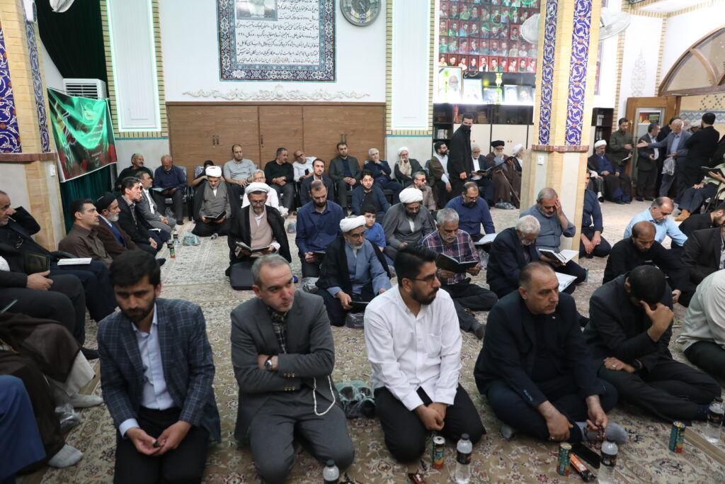 مراسم اولین سالگرد ارتحال آیت الله آشتیانی، عضو جامعه مدرسین حوزه علمیه قم