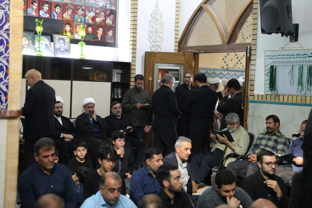 مراسم اولین سالگرد ارتحال آیت الله آشتیانی، عضو جامعه مدرسین حوزه علمیه قم