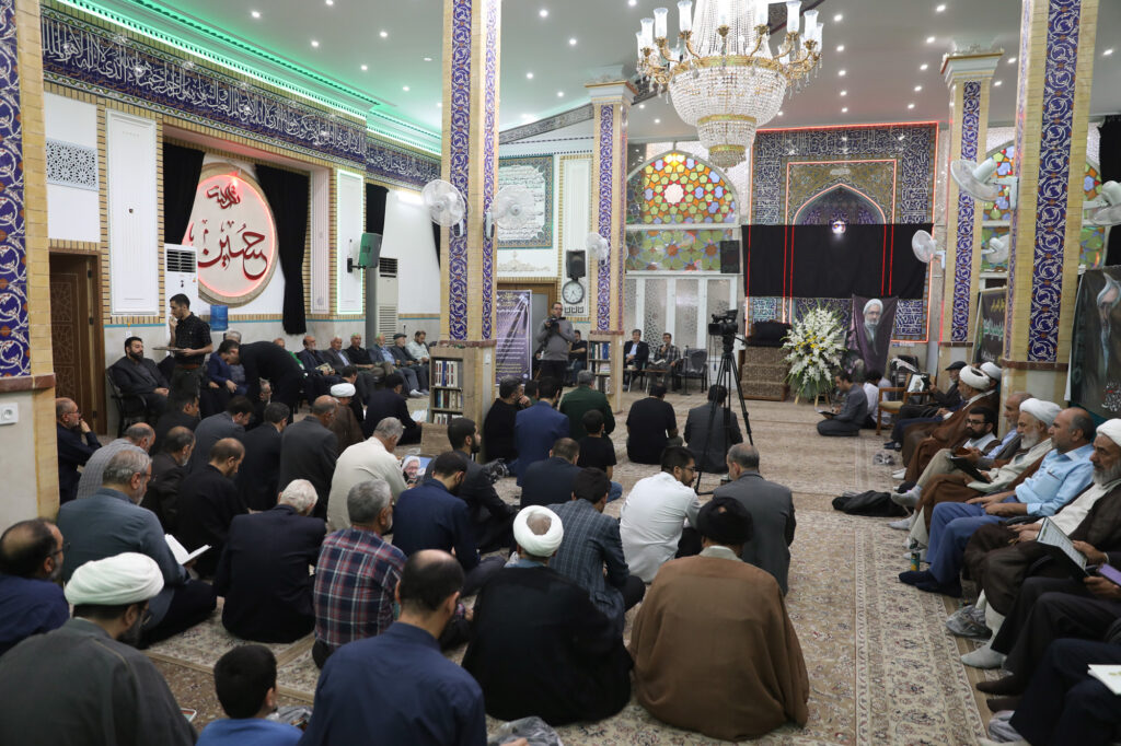 مراسم اولین سالگرد ارتحال آیت الله آشتیانی، عضو جامعه مدرسین حوزه علمیه قم