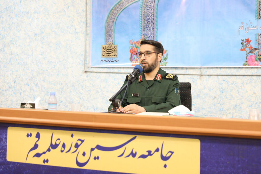 سخنرانی سردار مهدی کبیری پور در دومین همایش ائمه جماعات استان قم در سال 1403