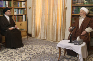 آیت الله العظمی مکارم شیرازی در دیدار رئیس کل دادگستری استان قم