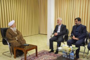 دیدار وزیر کشور با آیت الله العظمی جوادی آملی