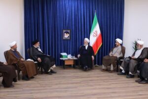 دیدار نماینده ولی فقیه در استان کهگیلویه و بویراحمد با آیت الله اعرافی