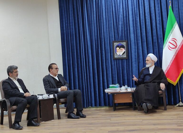 دیدار رئیس سازمان نظام پزشکیبا آیت الله علیرضا اعرافی