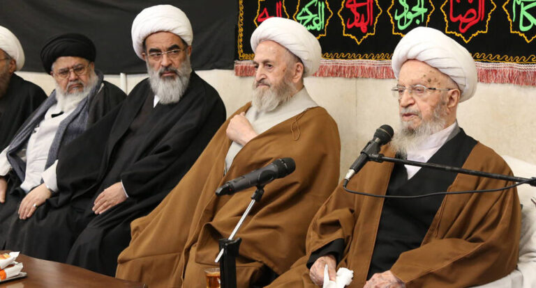 سخنرانی آیت الله مکارم در دفتر خود به مناسبت شهادت حضرت زهرا