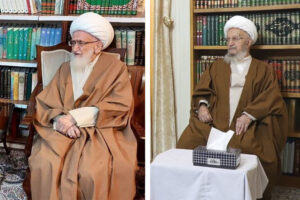 دیدار مدیر حوزه های علمیه با مراجع عظام تقلید