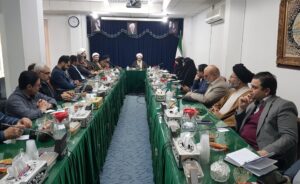 دیدار اساتید دانشگاه فردوسی با آیت الله رجبی