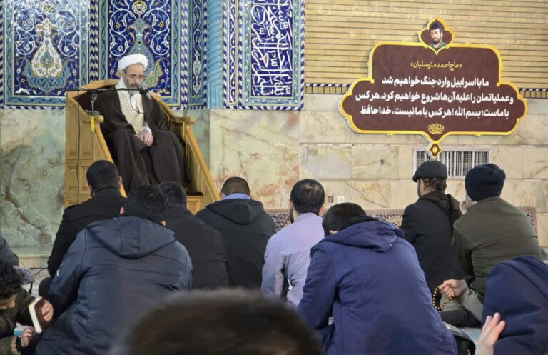 آیت الله رجبی در درس اخلاق هفتگی خود