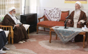 دیدار دبیر شورای عالی حوزههای علمیه با آیت الله العظمی مکارم شیرازی