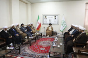 دیدار جمعی از ائمه جمعه استان گلستان با آیت الله حسینی بوشهری