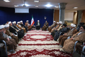 جلسه شورای سیاست‌گذاری کنگره امناء الرسل با حضور آیت الله اعرافی