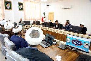 آیت الله اعرافی در جمع مسئولین شهرک مهدیه قم