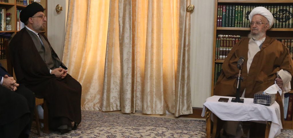 حضرت آیت الله العظمی مکارم شیرازی در دیدار با رییس کل دادگستری استان قم