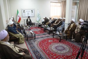 دیدار تشکل اساتید زبان دان سطوح عالی حوزه با آیت الله حسینی بوشهری