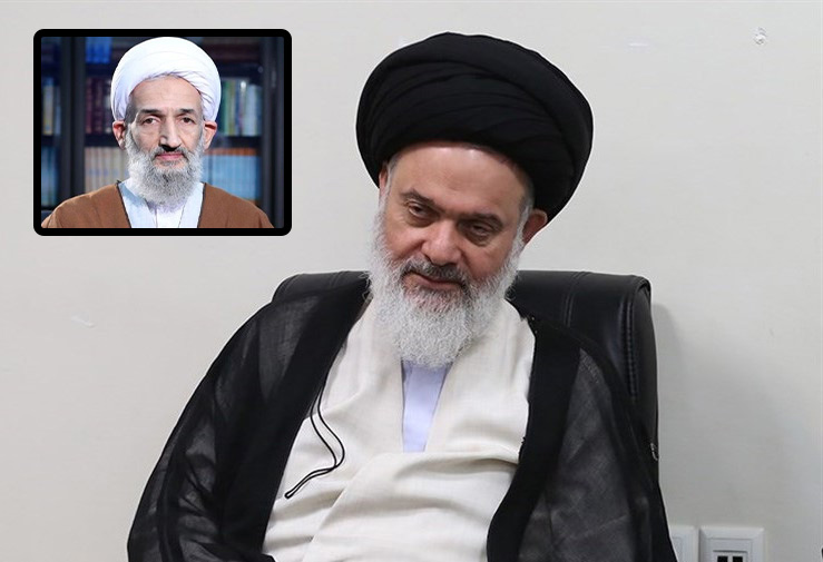 تسلیت آیت الله حسینی بوشهری به آیت الله محمدباقر لائینی نماینده ولی فقیه در استان مازندران