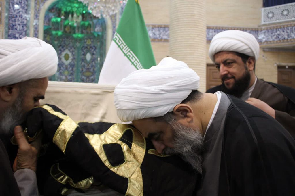 مراسم سوگواری سالروز تخریب قبور ائمه بقیع در درس خارج آیت الله فاضل2