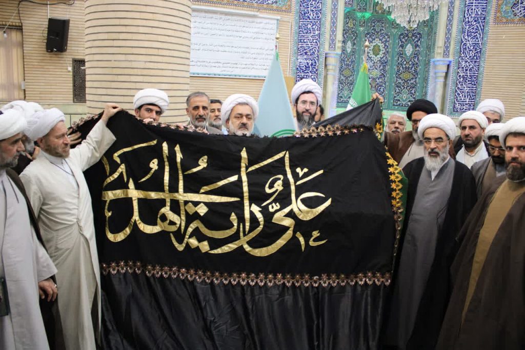 مراسم سوگواری سالروز تخریب قبور ائمه بقیع در درس خارج آیت الله فاضل3