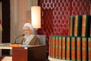 آیت الله جوادی آملی در حرم امیرالمومنین