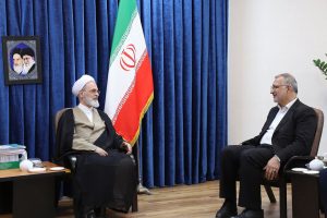 دیدار دکتر زاکانی شهردار تهران با مدیر حوزه های علمیه آیت الله اعرافی