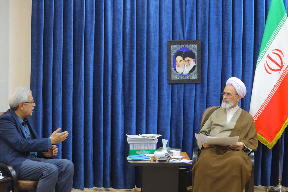 آیت الله اعرافی در دیدار ستاد عتبات و عالیات