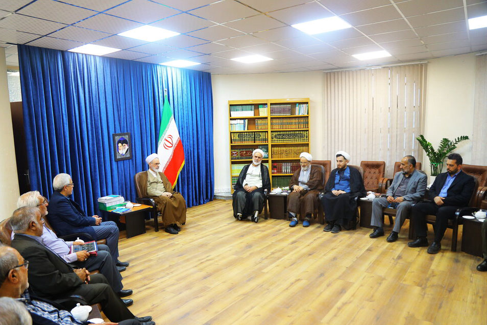 آیت الله اعرافی در دیدار ستاد عتبات و عالیات