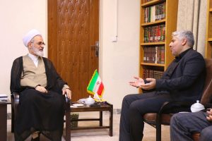 آیت الله اعرافی در دیدار رئیس جهاد دانشگاهی قم: بحث جمعیت از اولویت‌های جدی است