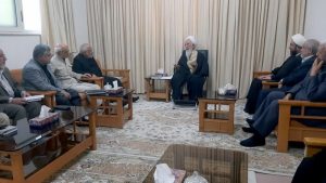 آیت‌الله العظمی جوادی آملی در دیدار اعضای حزب مؤتلفه اسلامی: اقتدار امروز ایران حاصل بصیرت ملت و الهام از نهضت حسینی است