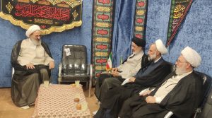 دیدار حجتالاسلام والمسلمین عماد با آیت الله فقیهی