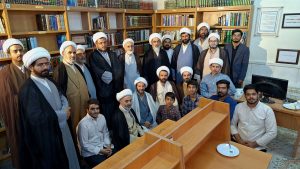 آیتالله فاضل لنکرانی از مدرسه علمیه سیدالشهدا(ع) همتآباد مشهد بازدید کرد