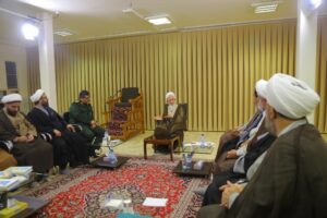 آیت الله العظمی جوادی آملی در دیدار ستاد برگزاری مراسم بزرگداشت روحانیون رزمنده و ایثارگر استان مازندران: جهالت زدایی از جامعه وظیفه‌ای همگانی است